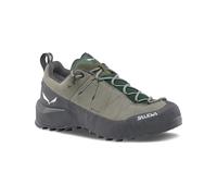 Salewa - Approach shoes in GORE-TEX® - Wildfire Leather 2 GTX W Shadow/Black for Women in Leather - Size 4,5 UK - Green Green 4.5 UK