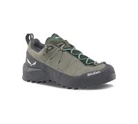Salewa - Approach shoes in GORE-TEX® - Wildfire Leather 2 GTX W Shadow/Black for Women in Leather - Size 7 UK - Green Green 7 UK