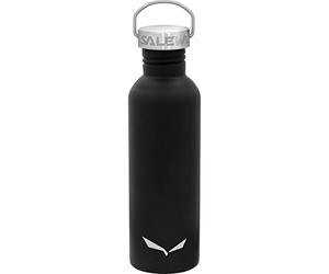 Salewa Aurino 1L Stainless Steel Bottle, Black, Unisex