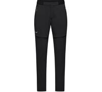 Salewa - Breathable hiking trousers - Pedroc 3 Dst 2In1 Pant M Black Out for Men in Softshell - Size L Black L