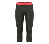 Salewa Cristallo Warm Alpine Merino Responsive 3/4 Leggings Green S Men