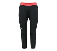Salewa Cristallo Warm Alpine Merino Responsive 3/4 Tight Women , Black, XL