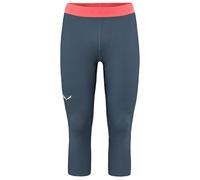 Salewa - Cristallo Warm AMR 3/4 Tight - Merino base layer size 36 - S, blue