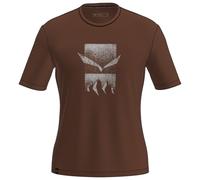 Salewa Eagle 3Cime T-Shirt M, S, Earth Brown