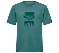 Salewa Eagle 3cime Short Sleeve T-shirt Green M Men