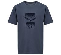 Salewa Eagle 3cime Short Sleeve T-shirt dark blue - XL