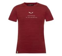 Salewa Eagle Dry Short Sleeve T-shirt Red 3-4 Years Boy