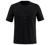 Salewa Eagle EITD Merino T-Shirt M, Black Out, M