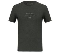 Salewa Eagle Eitd Merino Short Sleeve T-shirt Green L Men