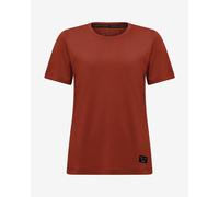 Salewa Eagle Logo Patch Short Sleeve T-shirt Red S Women