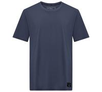 Salewa T-shirt Eagle Logo Patch Short Sleeve Blue M Men