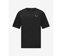 Salewa Eagle Loose Short Sleeve T-Shirt Black - XL