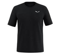 Salewa Eagle Minilogo Merino T-Shirt M, Black Out, 2XL