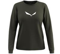 Salewa Eagle Solidlogo Dry T-Shirt Women, Green, XL