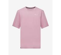 Salewa Eagle Sunset Loose Short Sleeve T-shirt Pink - L