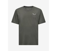 Salewa Eagle Vocab Short Sleeve T-Shirt Chrome Green - XL