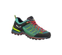 Salewa Mountain Trainer Lite gTX Shoe - Womens Feld greenFluo coral 85