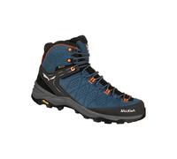 Salewa - Hiking shoes in GORE-TEX - Ms Alp Trainer 2 Mid Gtx Dark Denim/Fluo Orange for Men - Size 8,5 UK - Blue Blue 8.5 UK