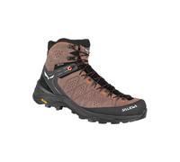 Salewa - Alp Trainer 2 Mid Gore-Tex Wallnut Fluo Orange - 8 - Hiking shoes