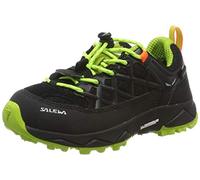 Salewa JR Wildfire Waterproof, Trekking & hiking shoes Unisex Kids, Black (Black Out/Cactus), 3.5 UK