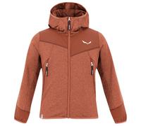 Salewa - Kid's Agner Melange PolarLite Full Zip Hoody - Fleece jacket size 152, red