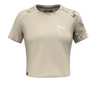 Salewa Lavaredo Hemp Short Sleeve T-shirt Beige L Women