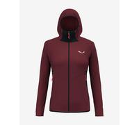 Salewa Lavaredo Hemp Hooded Jacket Maroon Women - 42