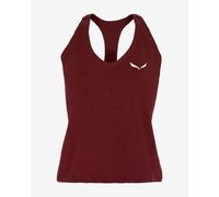 Salewa Lavaredo Hemp Tank Top Maroon Women - 42