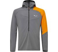 Salewa - Lightweight, breathable fleece - Nxt Hyb 1/2 Zip Tee M Quiet Shade for Men - Size L - Grey Grey L
