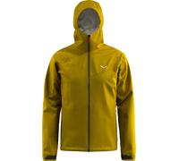 Salewa - Lightweight waterproof Jacket - Puez 2.5L PTX Jacket M Olive Oil for Men - Size M - Yellow Yellow M