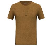 Salewa Men's Eagle Eitd Am T-Shirt M T-Shirt Golden Brown