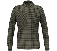 Salewa Men's Fanes Flannel 5 PL Shirt, Faded Green Olive, XL