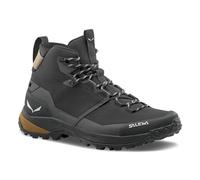Salewa Men's Puez 2 Mid Powertex Boots - Waterproof Hiking & Trekking Boot, Black/Black, 7.5 UK