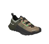 Salewa Men's Wildfire NXT Shoes - Lightweight, Breathable Trail Shoe for Hiking & Trekking, Quicksand/Dark Olive, 7.5 UK