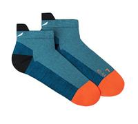 Salewa MTN TRN AM Low Socks Dark Blue Orange - 39-41