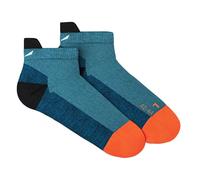 Salewa Socks MTN TRN AM Low Dark Blue/Orange Size 42-44