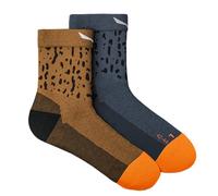 Salewa Mountain Trainer Sal. Merino Quarter Socks Men, Blue, 45-47