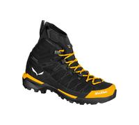Salewa - Mountaineering boots - Ortles Light Mid Ptx M Gold/Black for Men in Nylon - Size 9 UK Black 9 UK