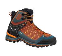 Salewa Mtn Trainer Lite Mid Goretex Mountaineering Boots Orange,Blue EU 40 1/2 Man