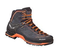 Salewa Ms Mtn Trainer Mid Gtx, Asphalt/Fluo Orange, 7.5, Male