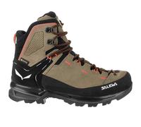 SALEWA Mtn Trainer 2 Mid Gore-tex W - Women - Brown / Black / Pink - size 7.5- model 2025 7.5