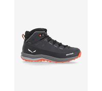 Salewa MTN Trainer 2 Mid Powertex Boots Grey Black Kids - 28