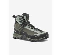 Salewa MTN Trainer 3 Tech Mid gore-tex boots olive green black mint women - 40.5