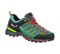 Salewa - Women's Walking Boots - Ws Mtn Trainer Lite GTX Feld Green/Fluo Coral for Women Green 4 UK