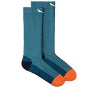 Salewa - MTN TRN All Mountain Crew Sock - Walking socks size 42-44, turquoise/blue