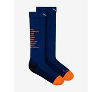 Salewa Ortles Dolomites Alpine Merino Cr Half Crew Socks Blue EU 45-47 Men