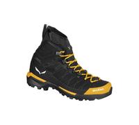 Salewa - Mountaineering boots - Ortles Light Mid Ptx M Gold/Black for Men in Nylon - Size 10 UK Black 10 UK