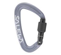 Salewa - Ortles Screw Carabiner - Screwgate carabiner grey