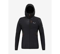 Salewa Ortles Tirol Wool Hooded Jacket Dark Grey - S