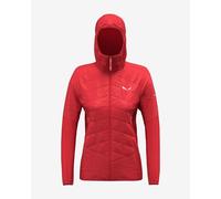 Salewa Ortles Tirol Wool Hooded Jacket Red Women - 38